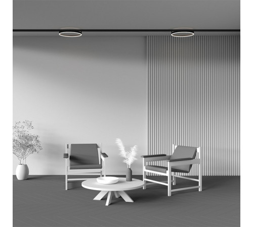 Накладной светильник Maytoni Rim TR227-2-24W4K-B