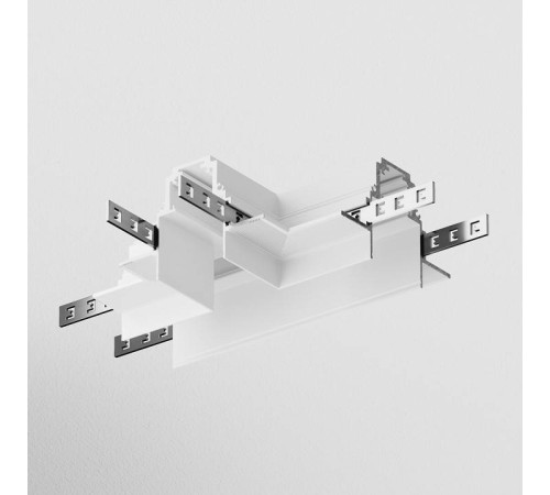 Соединитель T-образный для треков накладных Maytoni Accessories for tracks Gravity TRA010CT-42W