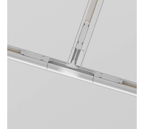 Соединитель T-образный для треков накладных Maytoni Accessories for tracks Gravity TRA010CT-42W