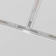 Соединитель T-образный для треков накладных Maytoni Accessories for tracks Gravity TRA010CT-42W