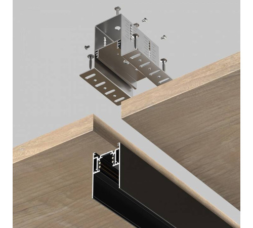 Крепление для трека Maytoni Accessories for tracks Gravity TRA010HCB