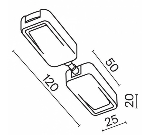 Соединитель гибкий для треков Maytoni Accessories for tracks Radity TRA084C-B-12