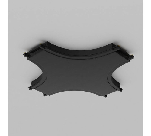 Соединитель X-образный для треков накладных Maytoni Accessories for tracks Radity TRA084CX-11B