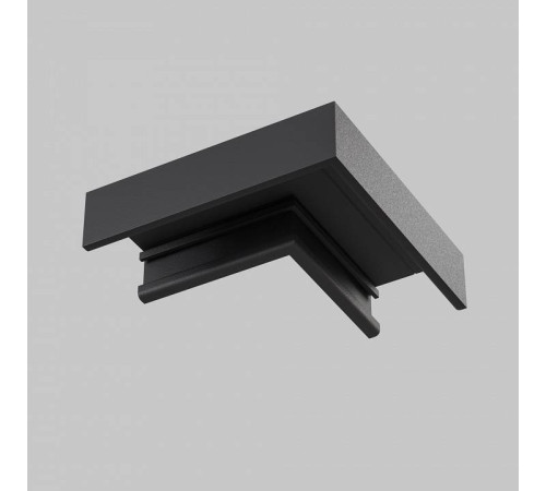 Соединитель угловой L-образный для треков накладных Maytoni Basity TRA172CL-11B