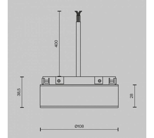Блок питания Maytoni Power Supply Basity TRA172DR-100W-DS-B