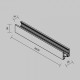 Трек накладной Maytoni Technical Busbar trunkings Exility TRXMN034-412W