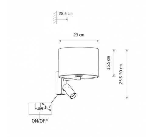 Бра Nowodvorski Santana A 11661