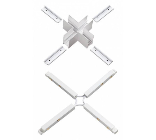Соединитель X-образный для треков Novotech Flum 135127