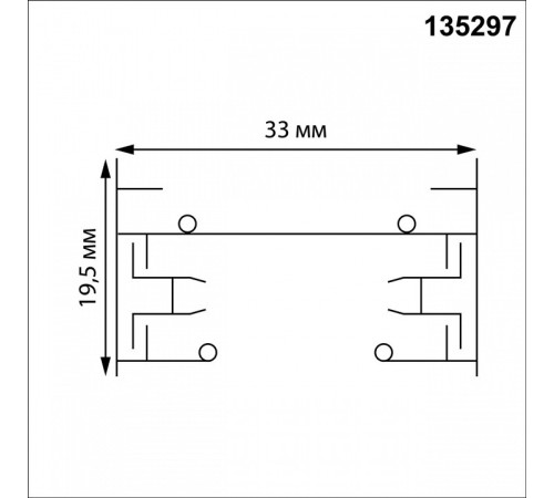 Трек накладной Novotech PORT 135297