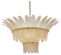 Подвесная люстра Newport VICTORIA 8812/C new gold