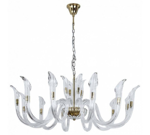 Подвесная люстра Newport 3650 3654+12/C gold