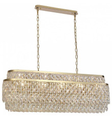 Подвесная люстра Newport TIFFANY 8530/120 C oval gold polished