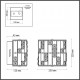 Накладной светильник Odeon Light Crossa 5072/28WL