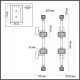 Бра Odeon Light Kliff 34 Вт 5427/34WL