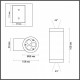 Накладной светильник Odeon Light Long 7071/16WL