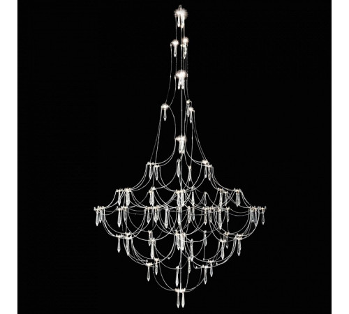 Подвесная люстра O-LUCE Alla Crystal 1095311-0