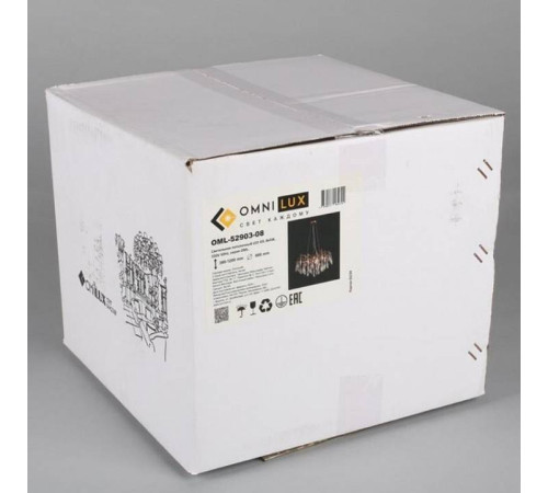 Подвесная люстра Omnilux Batelli OML-52903-08