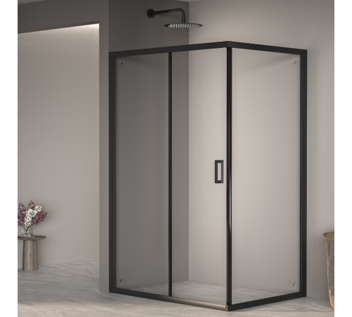 Душевой уголок RGW Passage PA-245B 900x1200 мм черный 410824592-14