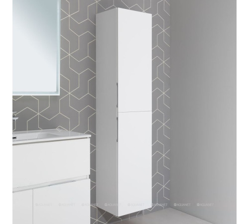 Шкаф-пенал Aquanet Алвита new 35 белый матовый 00277558