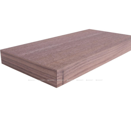 Полка Aquanet 400х200 мм шпон орех 00209586