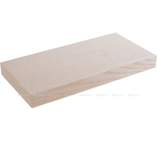 Полка Aquanet 400х200 мм шпон ясень 00209587