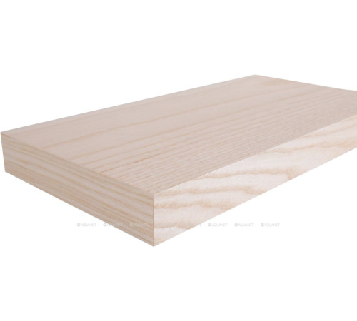 Полка Aquanet 400х200 мм шпон ясень 00209587