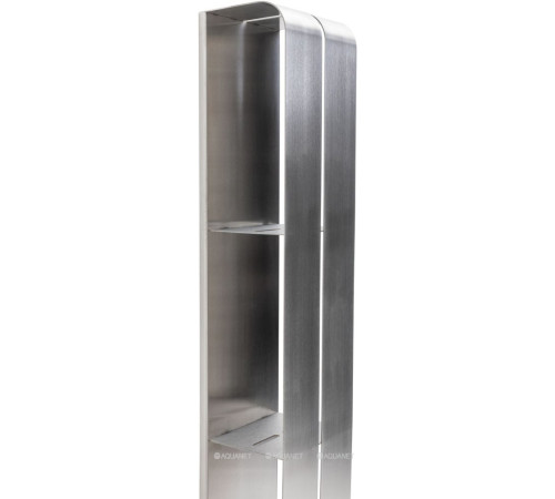 Полка Aquanet Магнум 150х1000х112 мм вертикальная сталь браш 00334114