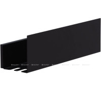 Полка Aquanet Магнум Н 400х120х100 мм черный матовый 00341531