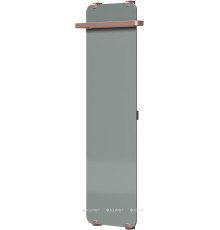 Полотенцесушитель Allen Brau INFINITY 1400х440 мм зеркало с рейлингом 2.0 и креплением медь браш 00325653