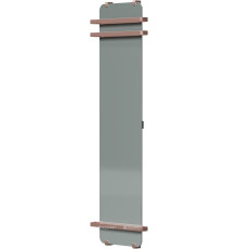 Полотенцесушитель Allen Brau INFINITY 1800х440 мм зеркало с рейлингом 2.0 и креплением медь браш 00325655