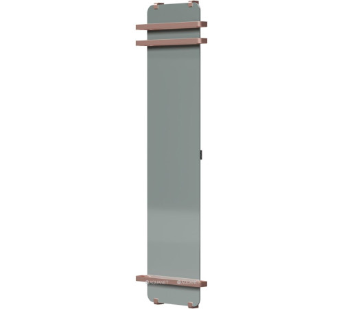 Полотенцесушитель Allen Brau INFINITY 1800х440 мм зеркало с рейлингом 2.0 и креплением медь браш 00325655