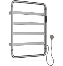Полотенцесушитель электрический Allen Brau PRIORITY S 640x475 мм браш. никель 7.31001-BN