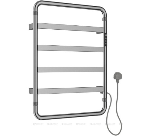 Полотенцесушитель электрический Allen Brau PRIORITY S 640x475 мм браш. никель 7.31001-BN
