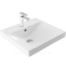 Комплект 1 Раковина керамическая накладная Aquanet Flash 505x465x195 мм 00333265