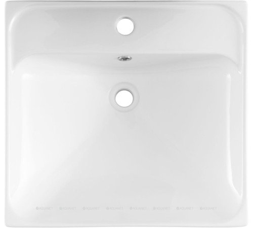 Комплект 1 Раковина керамическая накладная Aquanet Flash 505x465x195 мм 00333265