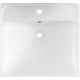 Комплект 1 Раковина керамическая накладная Aquanet Flash 505x465x195 мм 00333265