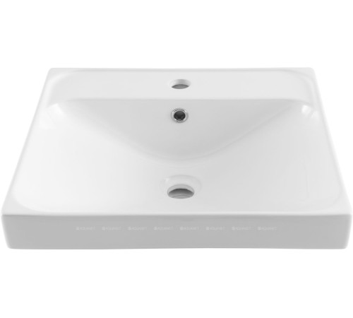Комплект 1 Раковина керамическая накладная Aquanet Flash 505x465x195 мм 00333265