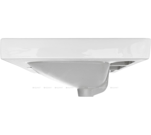 Комплект 1 Раковина керамическая накладная Aquanet Flash 505x465x195 мм 00333265