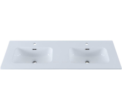 Комплект 1 Раковина-столешница Aquanet Flat 120 двойная 00254367