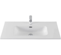 Раковина-столешница Aquanet Flat 90 белый матовый 00330432