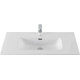Раковина-столешница Aquanet Flat 90 белый матовый 00330432