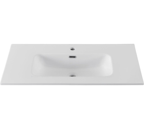 Раковина-столешница Aquanet Flat 90 белый матовый 00330432