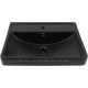 Раковина накладная Aquanet Ирис 600х470х210 мм черный матовый 00329247