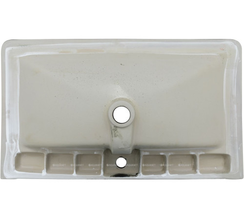 Раковина накладная Aquanet Ирис 810х480х210 мм черный матовый 00329249