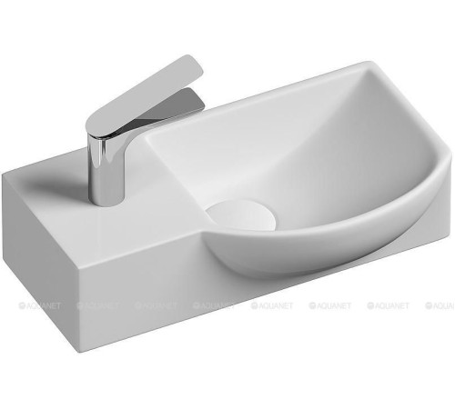 Раковина подвесная Ceramica Nova Element 400х220х120 мм чаша справа CN6039R