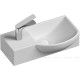 Раковина подвесная Ceramica Nova Element 400х220х120 мм чаша справа CN6039R