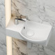 Раковина подвесная Ceramica Nova Element 400х220х120 мм чаша справа CN6039R