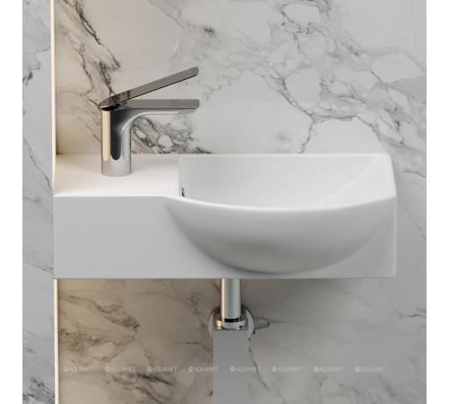 Раковина подвесная Ceramica Nova Element 400х220х120 мм чаша справа CN6039R