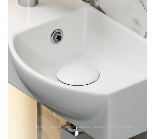 Раковина подвесная Ceramica Nova Element 400х220х120 мм чаша справа CN6039R