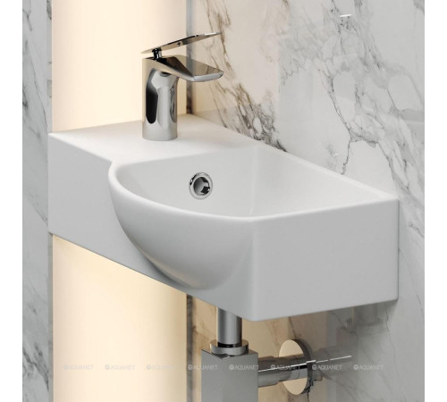 Раковина подвесная Ceramica Nova Element 400х220х120 мм чаша справа CN6039R